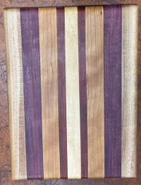 Thumbnail image of 9" x 7" Exotic Wood Cutting/Cheese Board