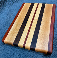 Thumnail image of 13" x 9" Exotic Wood Cutting Board