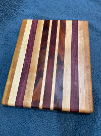 Thumbnail Image of 14" x 11" Exotic Wood Cutting Board