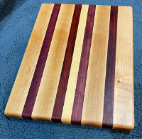 Thumbnail image of 16" x 12" Exotic Wood Cutting Board