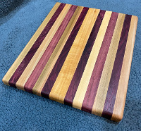 Thumbnail image of 16" x 13" Exotic Wood Cutting Board