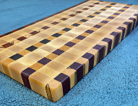 Thumbnail image for 25" x 12" 1 3/4" Exotic Wood End Grain Cutting Board