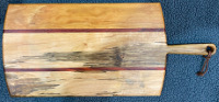 Thumbnail image for 19" x 10" Exotic Wood Charcuterie/Cutting Board with Narrow Handle