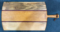 Thumbnail image of 19" x 12" Exotic Cutting Board with Narrow Handle